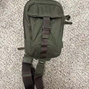 Vera Bradley cotton utility sling backpack